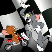 Игра Джерри на мотоцикле играть онлайн бесплатно