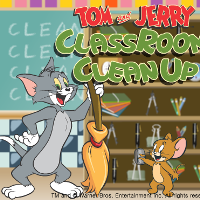 Игра Том и Джерри уборка играть онлайн бесплатно
