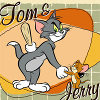 Игра рисовалка Том и Джерри играть онлайн бесплатно